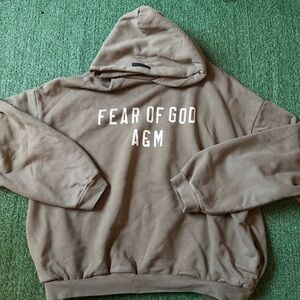 Fear of God Essentials Heavy Fleece A&M Hoodie Large